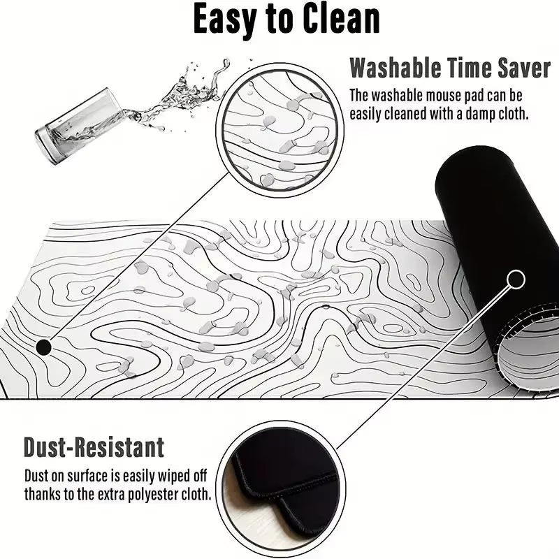 1PC Large Mouse Pads for Desk, Gaming Mouse Pad