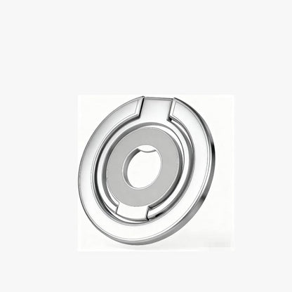 Double-Sided Magnetic Phone Finger Ring Holder,3 Fold Phone Grip for Magsafe 360° Rotation Adjustable & Compatible with Iphone 17 16 15 14 13 12 Pro Max Magsafe Accessories Android,Phone Stand