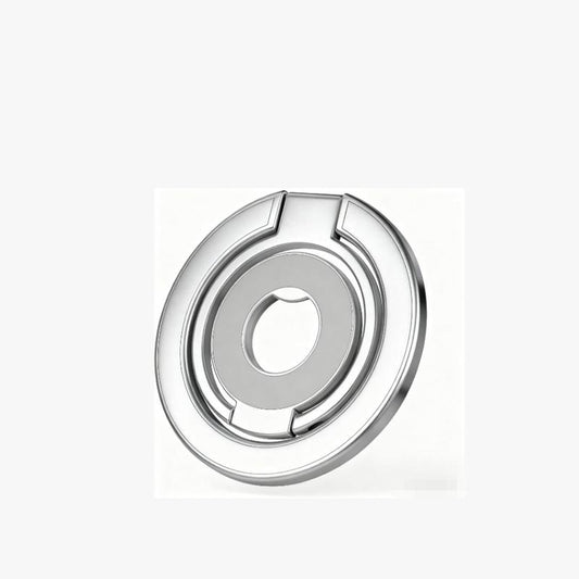Double-Sided Magnetic Phone Finger Ring Holder,3 Fold Phone Grip for Magsafe 360° Rotation Adjustable & Compatible with Iphone 17 16 15 14 13 12 Pro Max Magsafe Accessories Android,Phone Stand