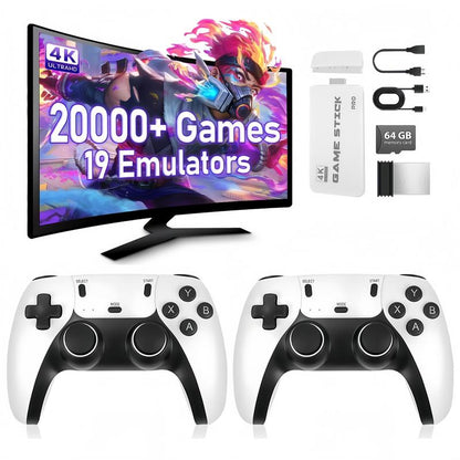 2025 New Upgraded Retrogame Console,20000+Games,Hdml Output, 2 Wireless Controller, 23+ Game Emulator, Arcade Communication Stick, Halloween Gifts,Christmas Gifts
